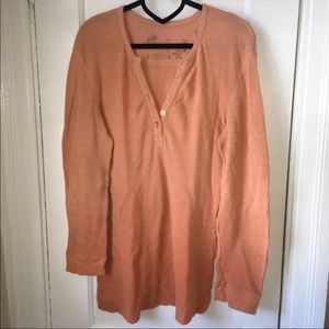 Ombré orange thermal size medium